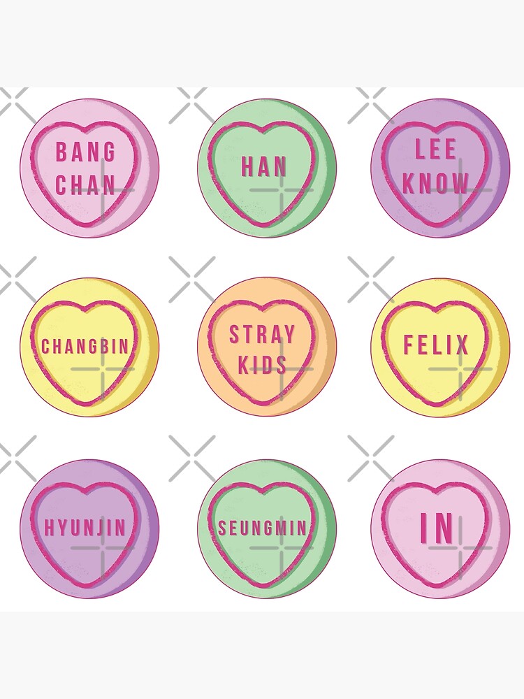 STRAY KIDS - Stay Quote Text PASTEL RAINBOW Sticker for Sale by SugarSaint