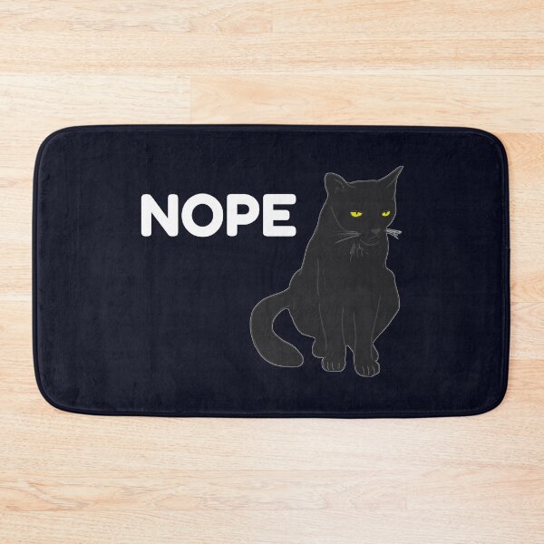 Item preview, Nope Cat designed and sold by CatArtStore.