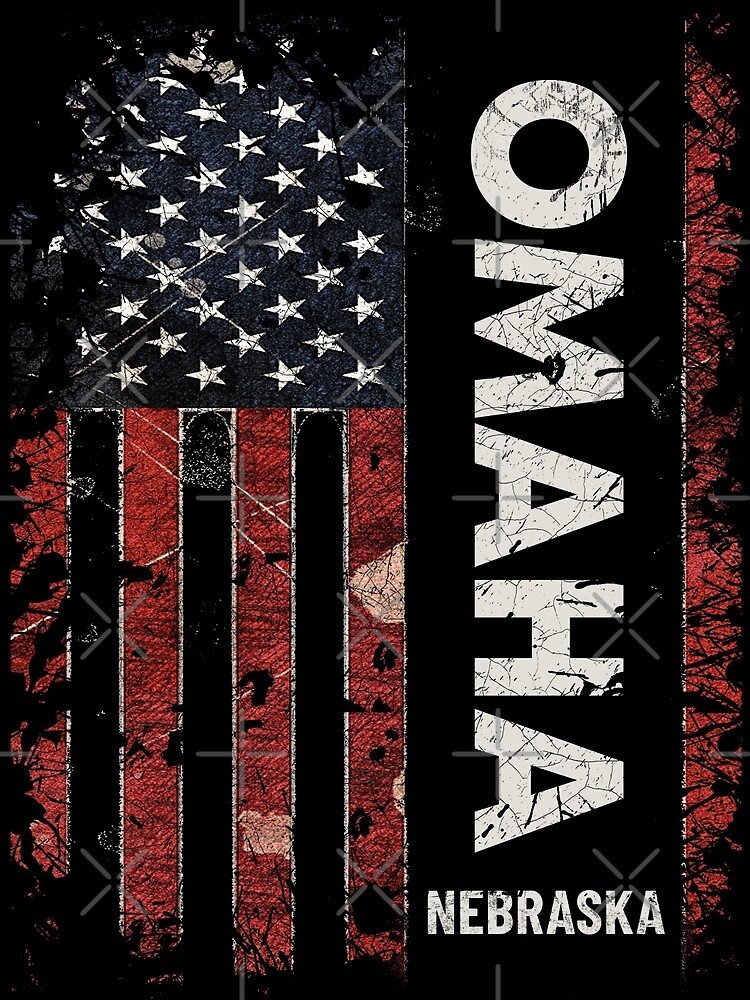 Disover Omaha Nebraska Premium Matte Vertical Poster