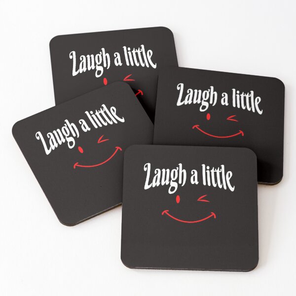 Item preview, laugh a little designed and sold by Bachirdz.