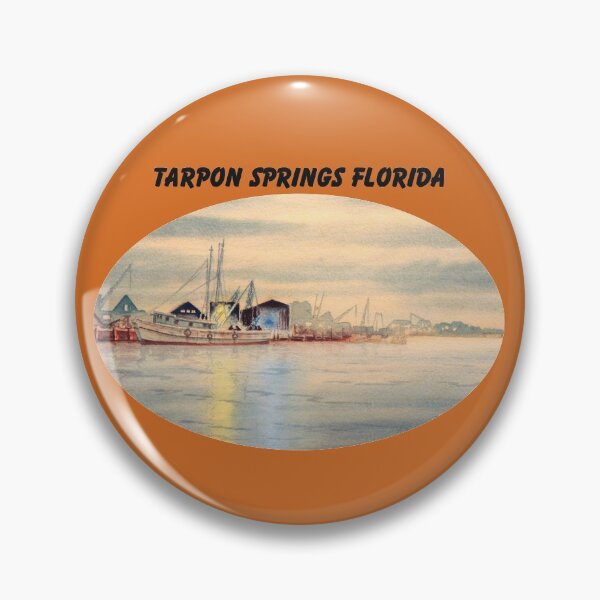Item preview, Sponge Docks At Tarpon Springs Florida designed and sold by William Holkham.
