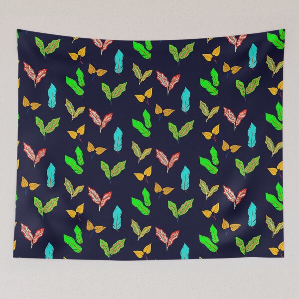 Item preview, Tropical Floral Colorful Leaves designed and sold by savrarr8.