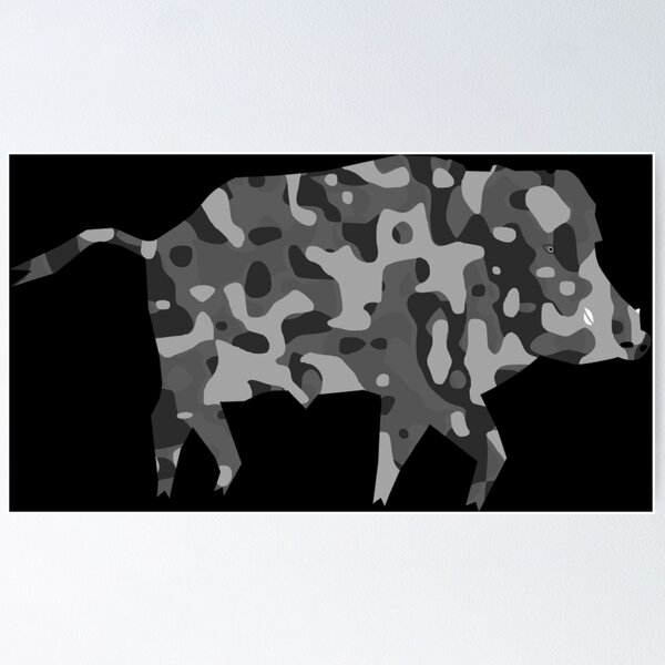 Item preview, OBV - Wild boar profile #1 designed and sold by vb66.