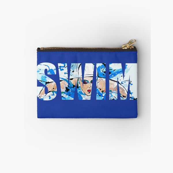 Item preview, Swim like a girl swimming aquatic blue Swimming Sport Gift designed and sold by tgulko.