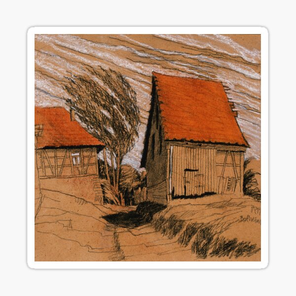 wind schuppen Sticker