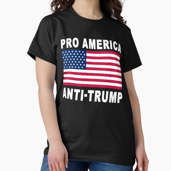 Artikel-Vorschau von Pro America Anti Trump Shirt, designt und verkauft von FHdesigns.