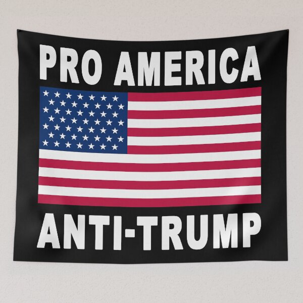 Item preview, Pro america anti trump  shirt designed and sold by FHdesigns.