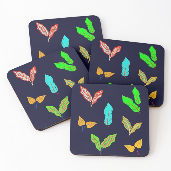 Item preview, Tropical Floral Colorful Leaves designed and sold by savrarr8.