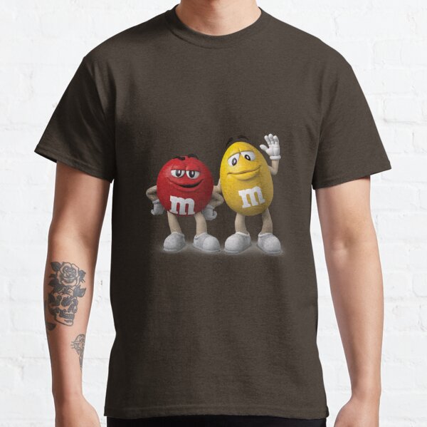 M And Ms T Shirts Redbubble - np yellow shaded shirt roblox