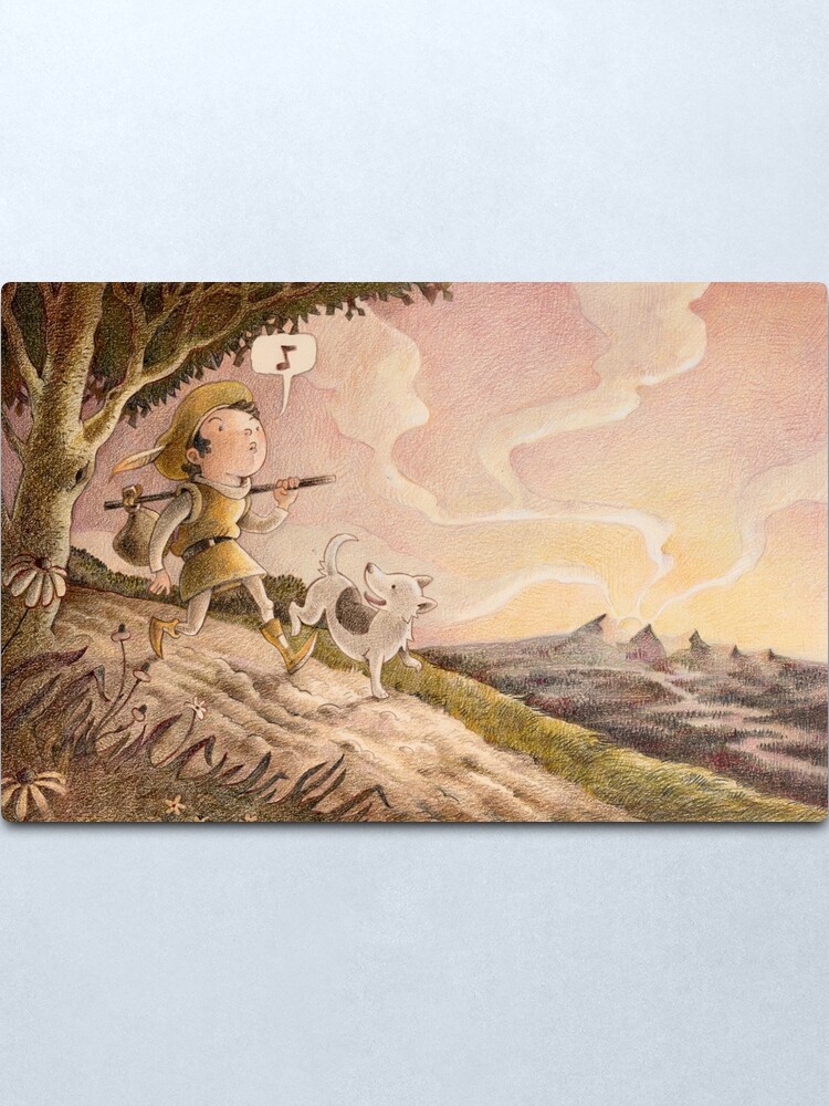 Alternate view of The Fool Metal Print