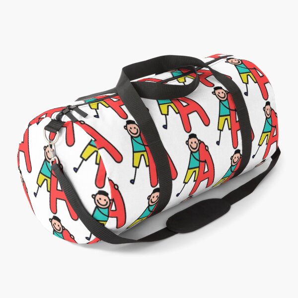 Item preview, Letter A for Boys alphabet Kids Colorful Cartoon Character designed and sold by funwithletters.