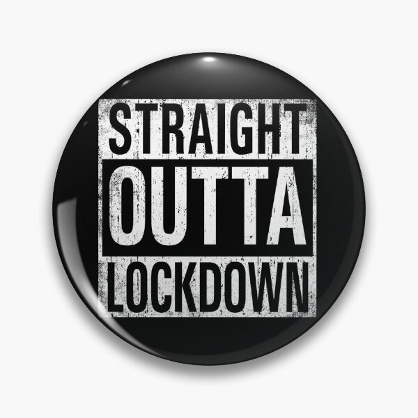 Item preview, Straight Outta Lockdown designed and sold by AmericanVenom.