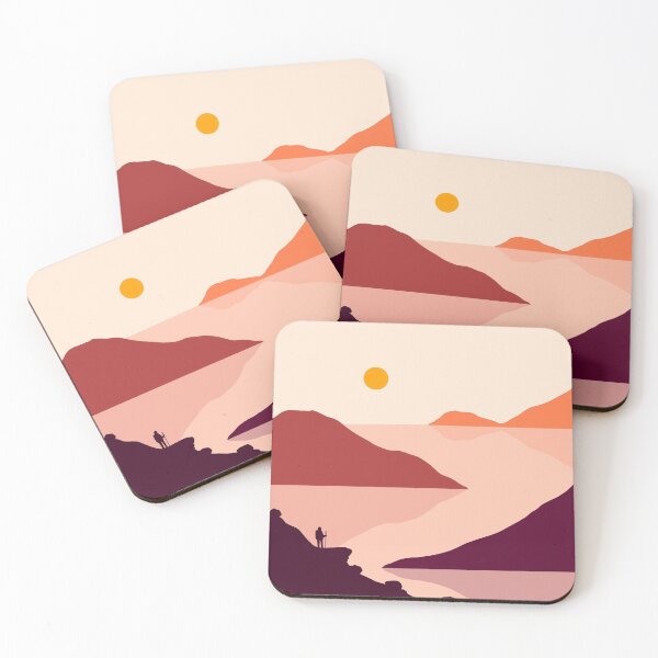 Item preview, Warm  landscape sunset designed and sold by trajeado14.
