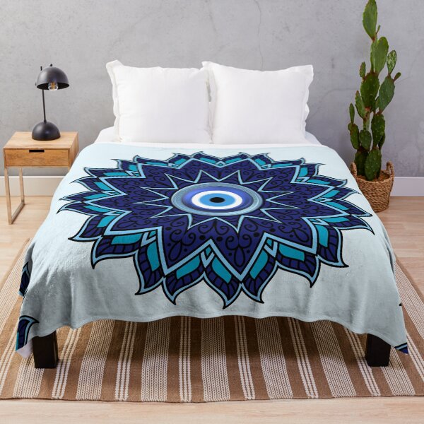 Item preview, Mati Evil Eye Blue Stars Thia Maria Collection designed and sold by Yiorgos Designs.