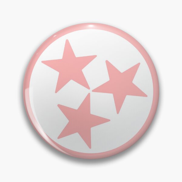 Item preview, White & Pink Tri-Star designed and sold by tennessee-carly.