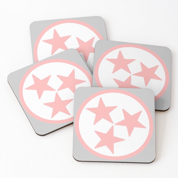 Item preview, Tri-Star blanco y rosa designed and sold by tennessee-carly.