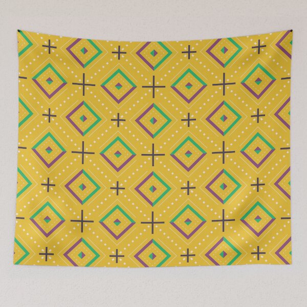 Item preview, Squares and Crosses - Geometric Pattern designed and sold by Sheldon Stewart.