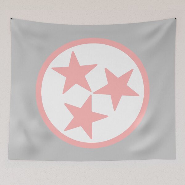 Item preview, Tri-Star blanco y rosa designed and sold by tennessee-carly.