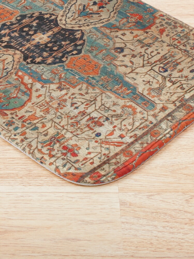 "Mohtashan Kashan Persian Rug Print" Bath Mat for Sale by bragova