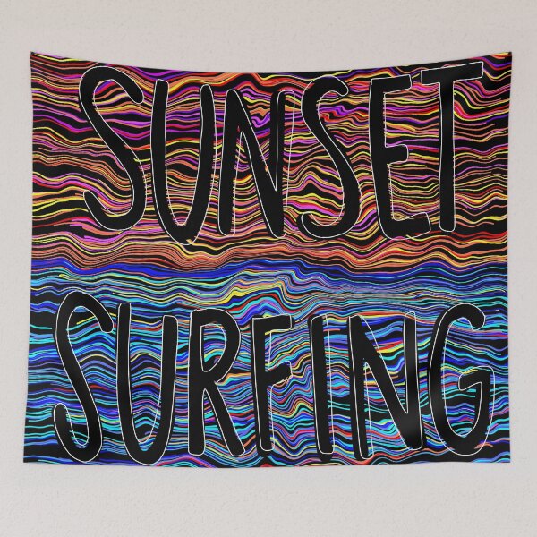Item preview, Sunset Surfing designed and sold by AlishaMSchil.