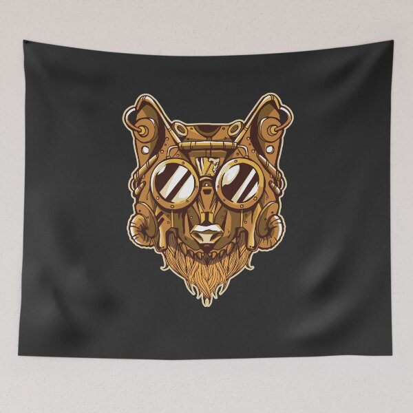 Item preview, Steampunk wolf designed and sold by DerSenat.