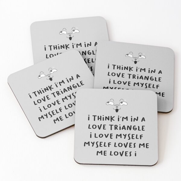 Item preview, I Think I'm In A Love Triangle designed and sold by BlueCloverTrend.