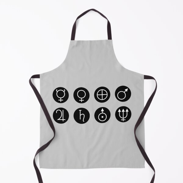 Item preview, Astronomical Symbols - Black and White designed and sold by ChipFork.