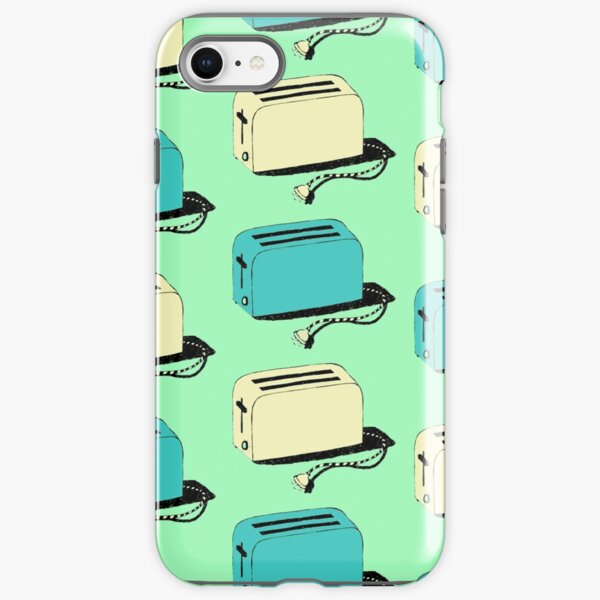 Toasters (mint & cream) iPhone Tough Case