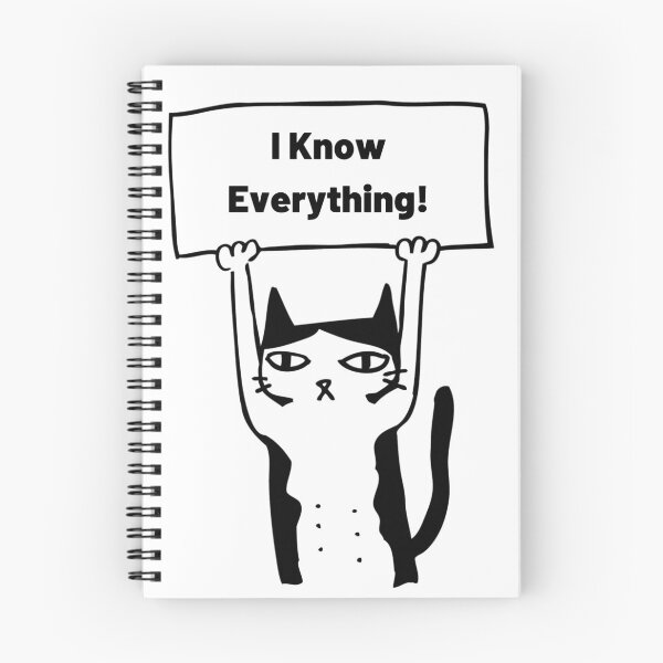 Item preview, Cats Know Everything Funny Cat Essential T Shirt designed and sold by ZayZayDesigns.