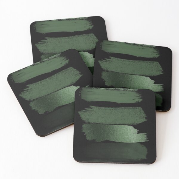 Item preview, Green strokes designed and sold by TheBWGalerie.