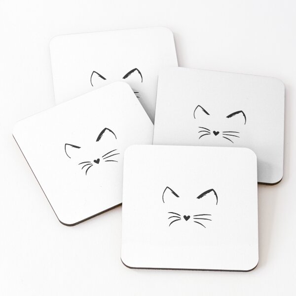 Item preview, Cute cat face designed and sold by Trendy5.