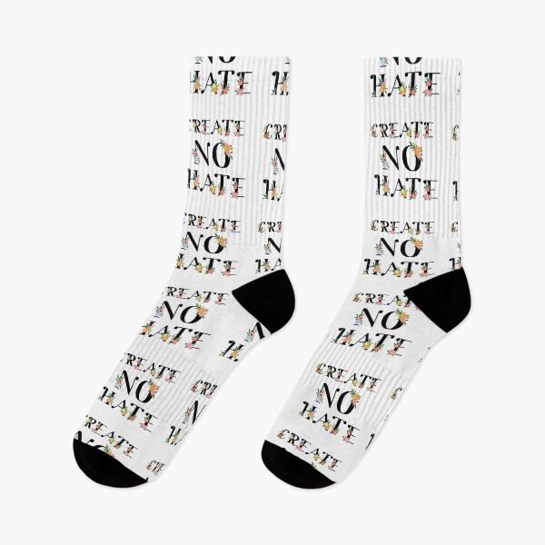 Item preview, create no hate- foral designed and sold by hraeofsunshine.