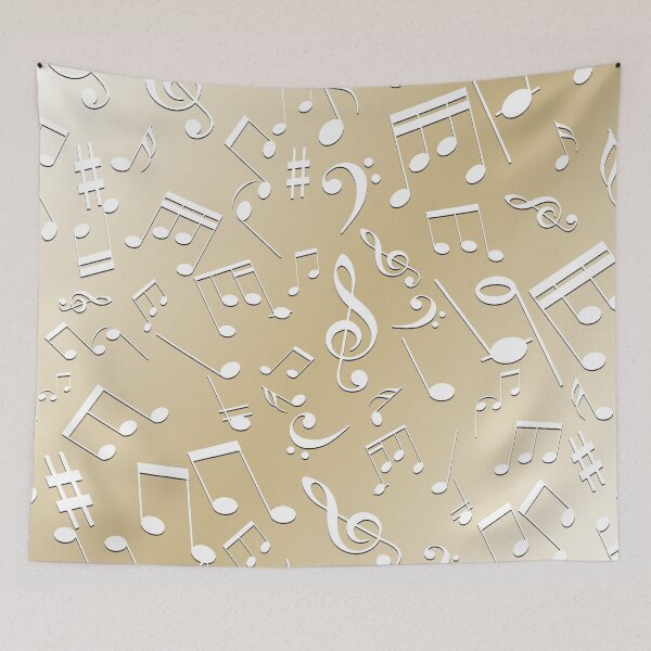 Item preview, Musical Notes XIX designed and sold by B & K     Store.