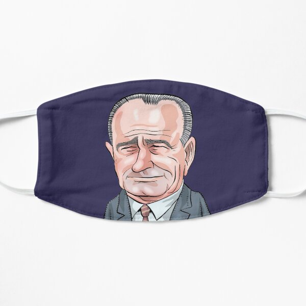 President Lyndon B. Johnson Flat Mask