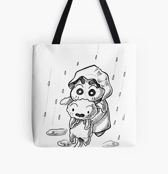 Shinchan: Shinchan And Shiro Tote Bag