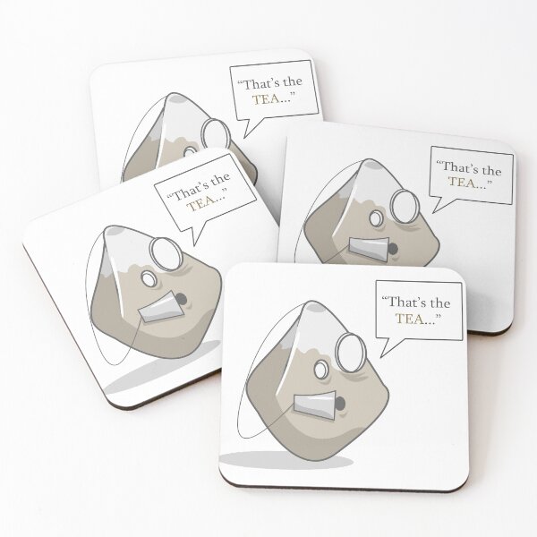 Item preview, "That's the tea..."  Funny Sticker designed and sold by SoLittleSteph.