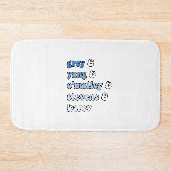 Item preview, the grey's five :) designed and sold by josilyyn.