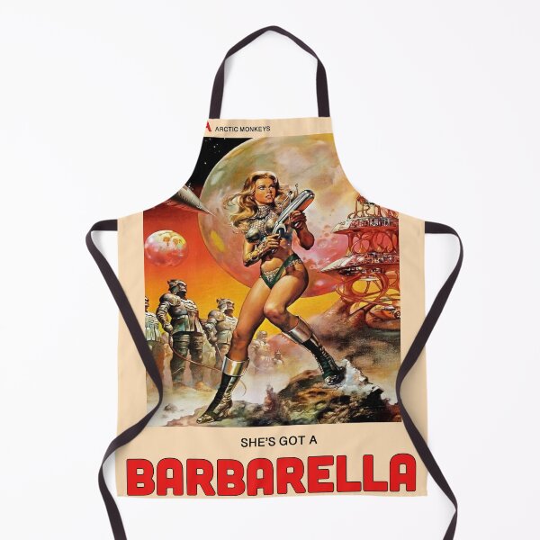 Item preview, she's got a barbarella silver swim suit - Arabella designed and sold by rola2507.