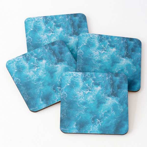 Item preview, Turbulent Turquoise Sea Ocean Waves designed and sold by Falkor123.