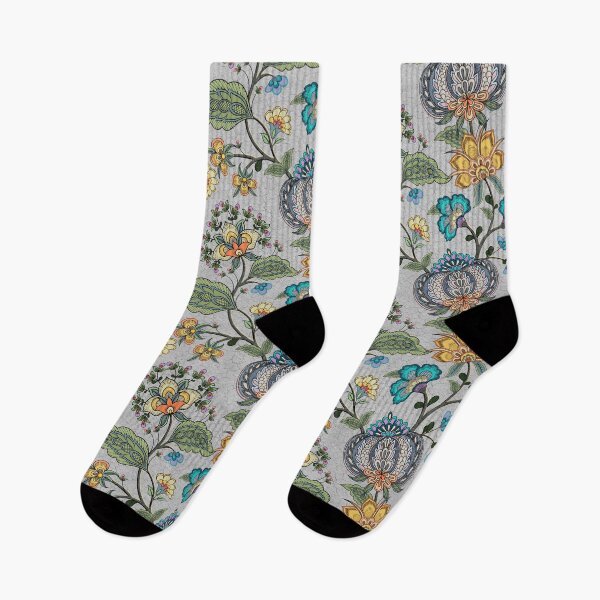 Item preview, vintage chintz flowers designed and sold by vidyaroul.