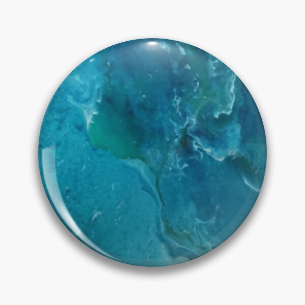 Item preview, Blueaholic Original Abstract Resin Art designed and sold by Paulele.