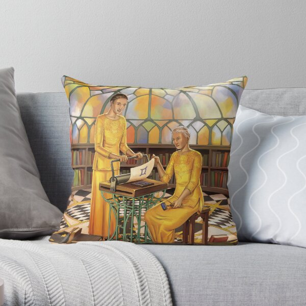 Gemini Throw Pillow