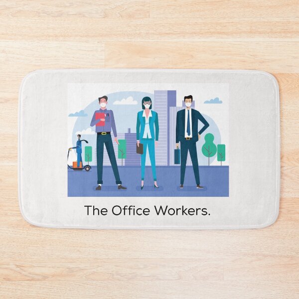 Item preview, The Office Workers New Way of Working designed and sold by PaperDreamPod.