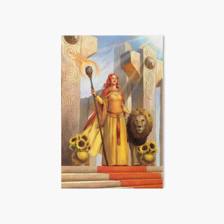 Leo Art Board Print