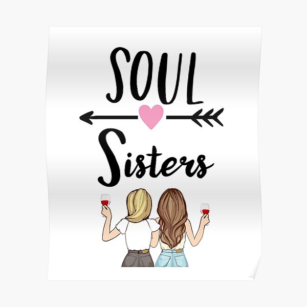 soul-sisters-gift-awesome-for-sister-poster-by-quokkafamily-redbubble