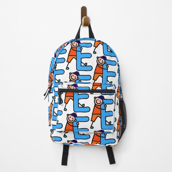 Item preview, Letter E for Boys alphabet Kids Colorful Cartoon Character designed and sold by funwithletters.