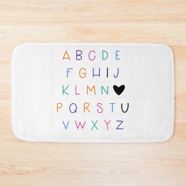 Item preview, Teacher Rainbow Alphabet “I Love You” Design  designed and sold by WildeandCo.