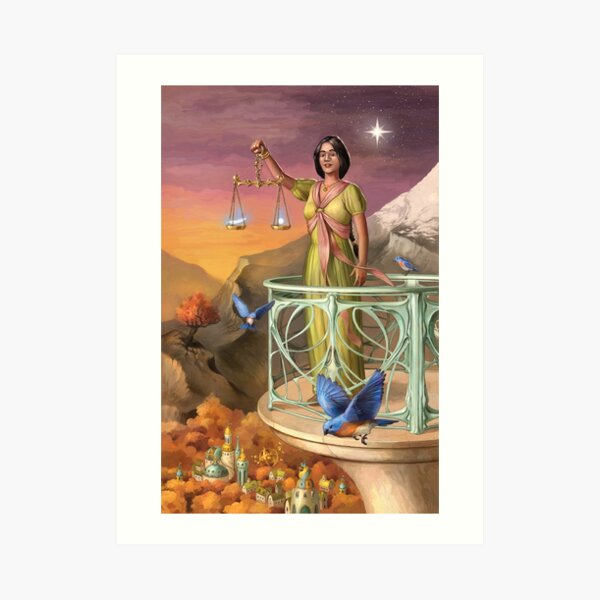 Libra Art Print