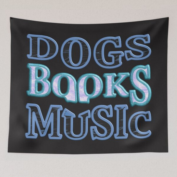 Item preview,  LOVERS OF DOGS OF BOOKS AND MUSIC designed and sold by Ralek.