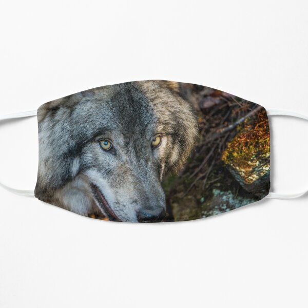 Timber Wolf Face Masks Redbubble - roblox timber wolf head